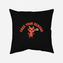 Face Your Demons-none removable cover w insert throw pillow-DinoMike