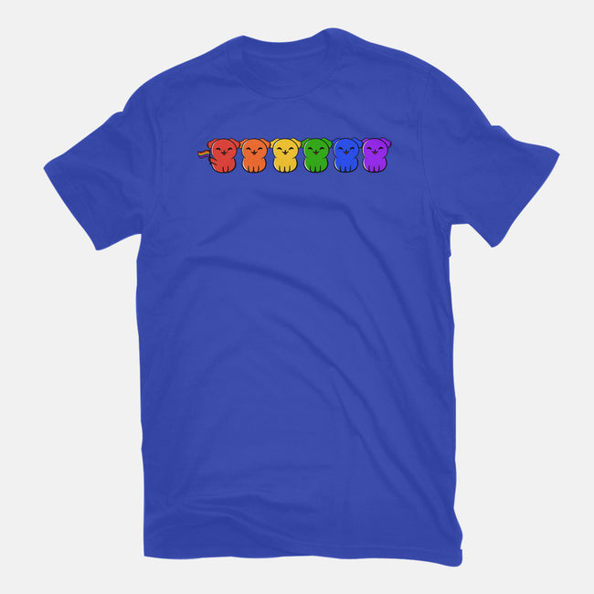 Pride Pups-womens basic tee-kosmicsatellite
