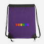 Pride Pups-none drawstring bag-kosmicsatellite