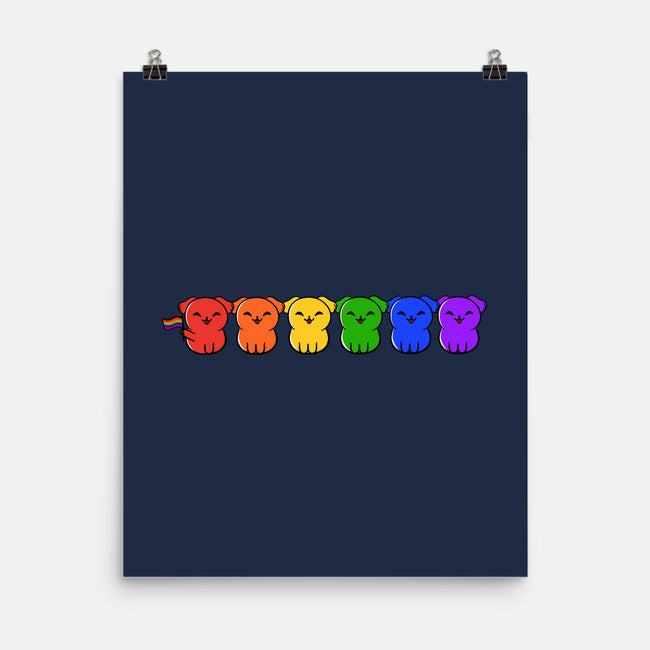 Pride Pups-none matte poster-kosmicsatellite