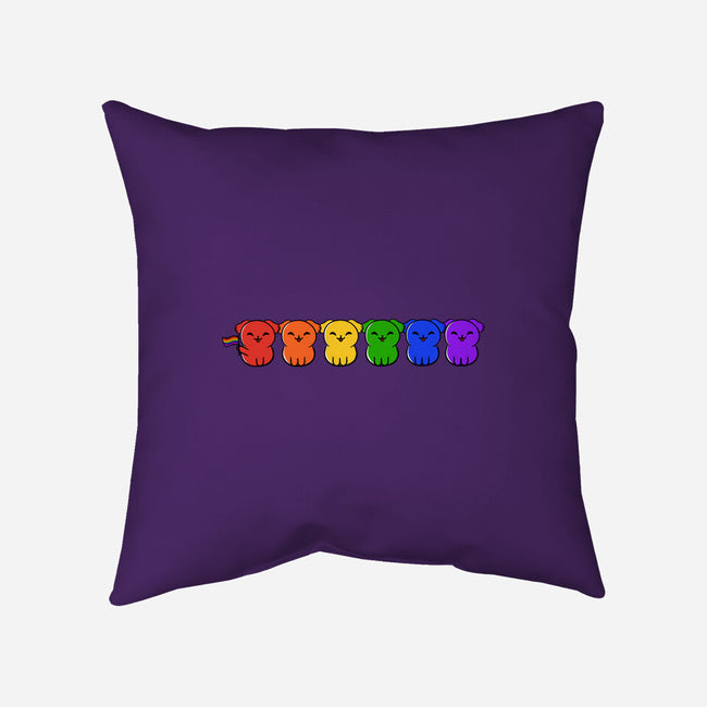 Pride Pups-none non-removable cover w insert throw pillow-kosmicsatellite