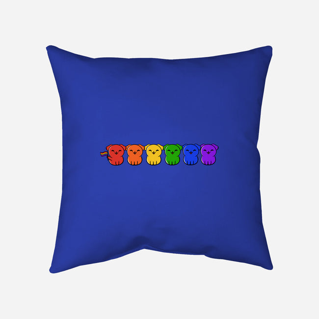 Pride Pups-none non-removable cover w insert throw pillow-kosmicsatellite
