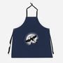 Moonlight Dragon Rider-unisex kitchen apron-fanfreak1