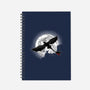 Moonlight Dragon Rider-none dot grid notebook-fanfreak1