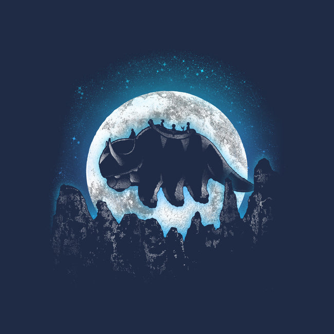 Moonlight Bison-womens fitted tee-fanfreak1