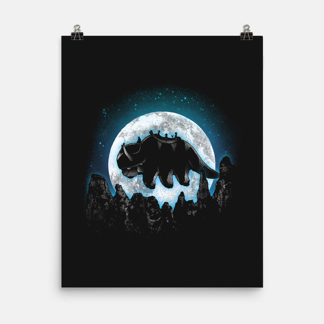 Moonlight Bison-none matte poster-fanfreak1