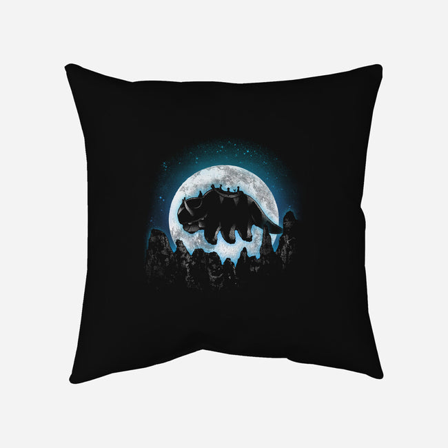 Moonlight Bison-none removable cover w insert throw pillow-fanfreak1