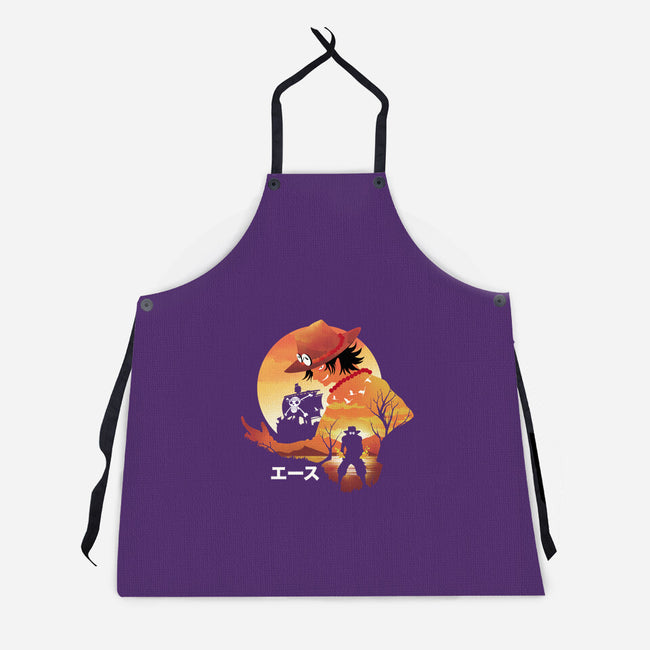 Ace Landscape-unisex kitchen apron-dandingeroz