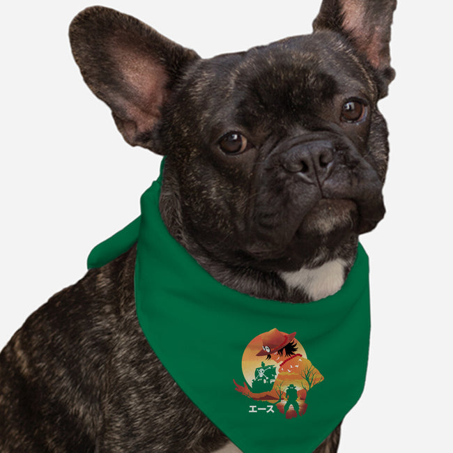 Ace Landscape-dog bandana pet collar-dandingeroz