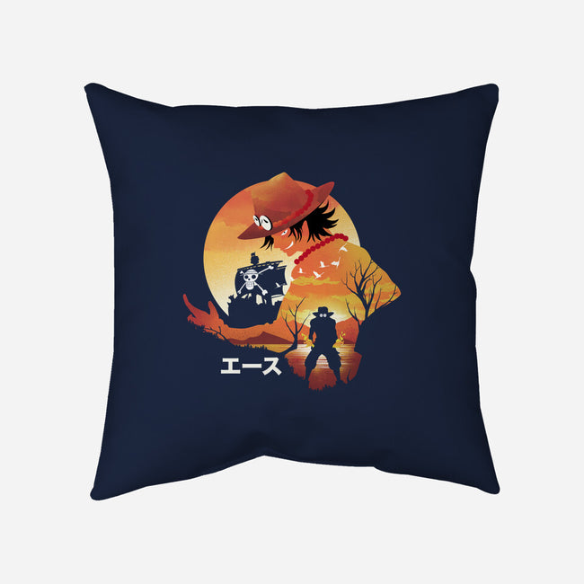 Ace Landscape-none removable cover w insert throw pillow-dandingeroz