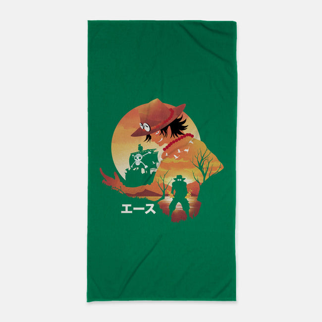 Ace Landscape-none beach towel-dandingeroz