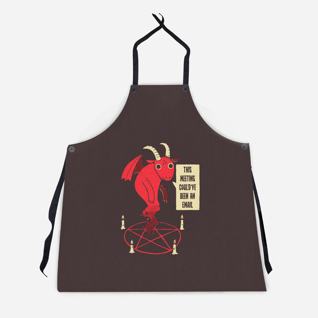 Could Have Been An Email-unisex kitchen apron-DinoMike