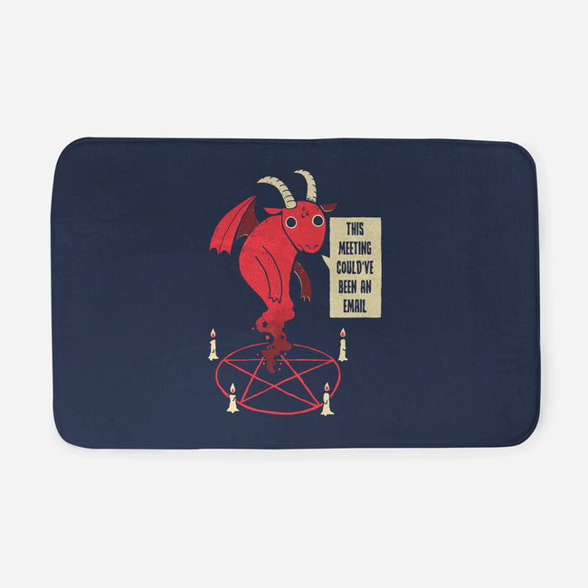 Could Have Been An Email-none memory foam bath mat-DinoMike