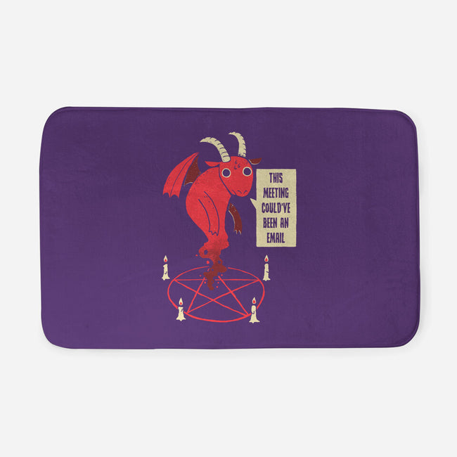 Could Have Been An Email-none memory foam bath mat-DinoMike