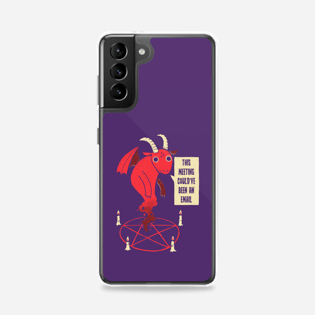 Could Have Been An Email-samsung snap phone case-DinoMike