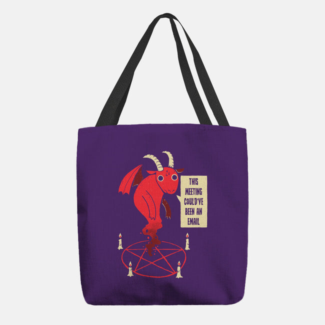 Could Have Been An Email-none basic tote-DinoMike