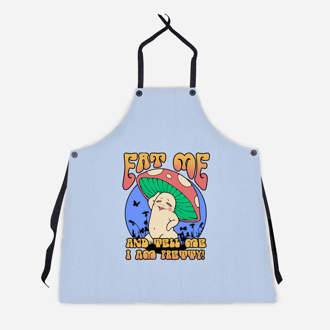 Pretty Mushroom!-unisex kitchen apron-vp021