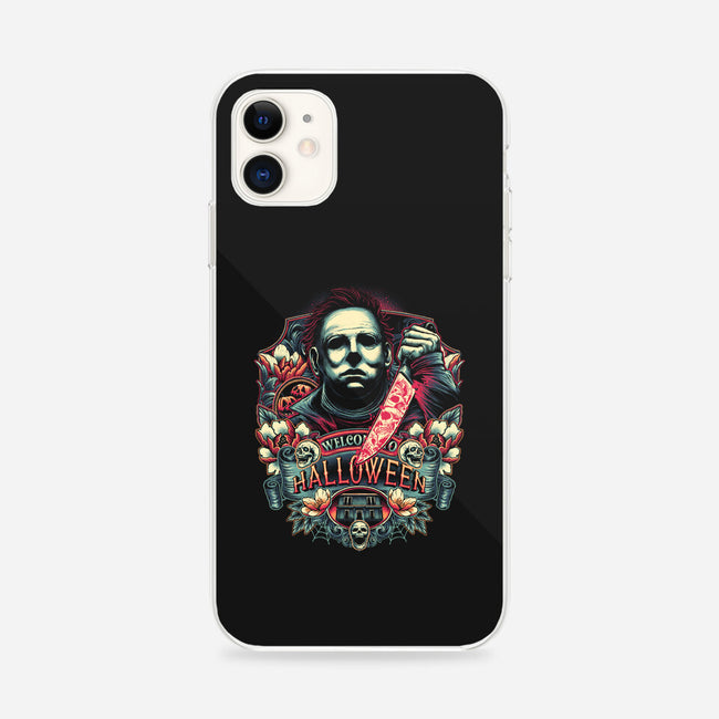 Welcome to Halloween-iphone snap phone case-glitchygorilla