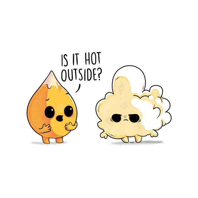 Hot Outside-none fleece blanket-Naolito