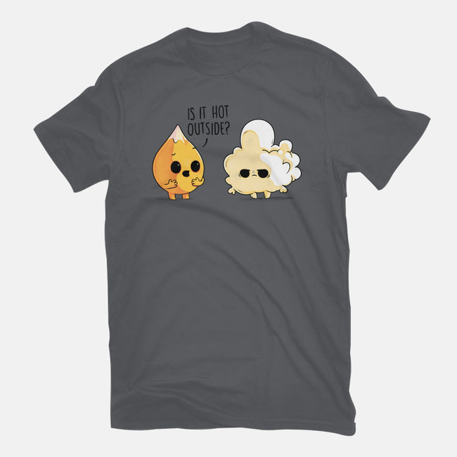 Hot Outside-mens heavyweight tee-Naolito