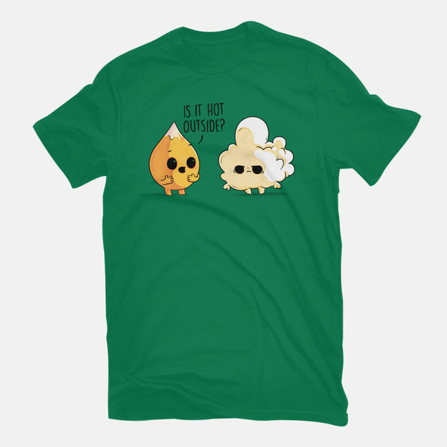 Hot Outside-mens heavyweight tee-Naolito