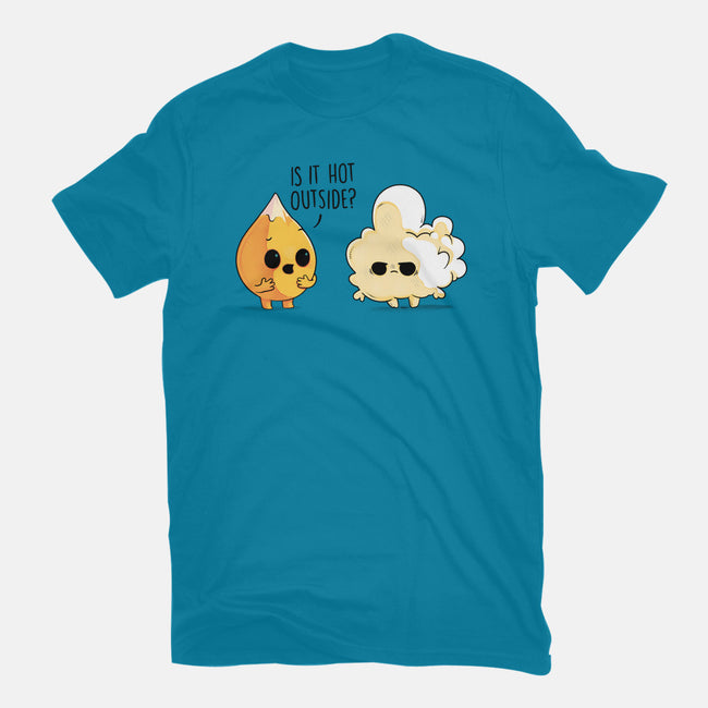 Hot Outside-mens heavyweight tee-Naolito