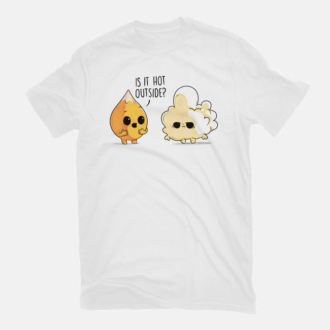 Hot Outside-mens heavyweight tee-Naolito