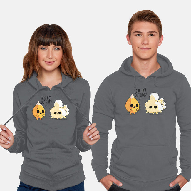 Hot Outside-unisex pullover sweatshirt-Naolito