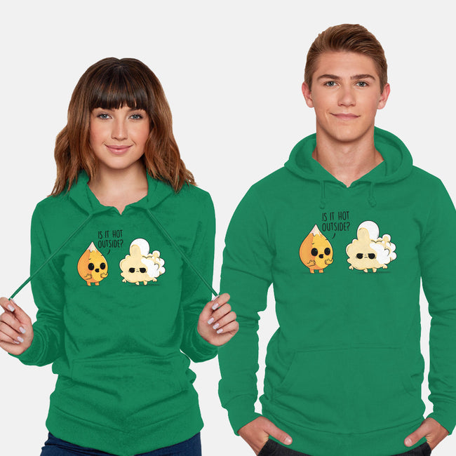 Hot Outside-unisex pullover sweatshirt-Naolito