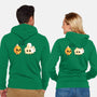 Hot Outside-unisex zip-up sweatshirt-Naolito