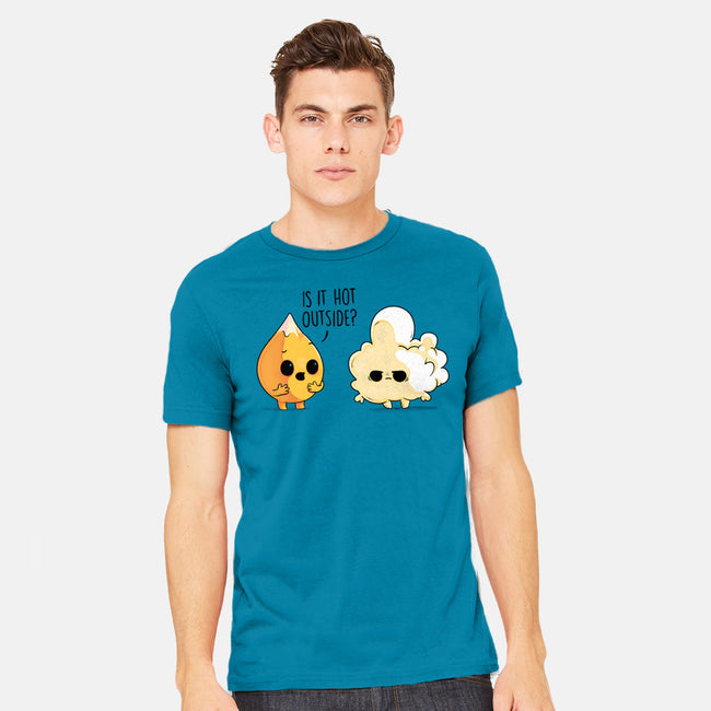 Hot Outside-mens heavyweight tee-Naolito