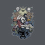 Hollow Party-none removable cover w insert throw pillow-JailbreakArts