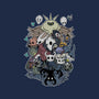 Hollow Party-none removable cover w insert throw pillow-JailbreakArts