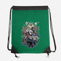Hollow Party-none drawstring bag-JailbreakArts