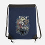 Hollow Party-none drawstring bag-JailbreakArts