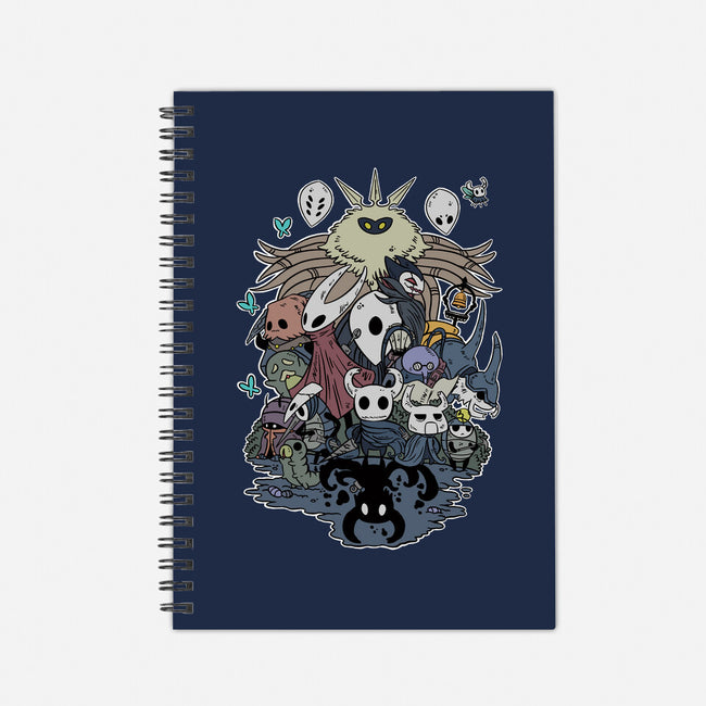 Hollow Party-none dot grid notebook-JailbreakArts