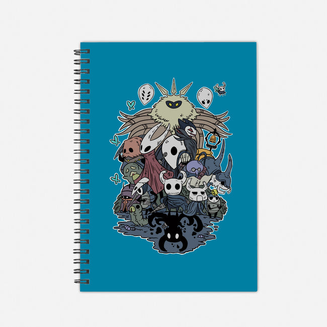 Hollow Party-none dot grid notebook-JailbreakArts