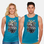 Hollow Party-unisex basic tank-JailbreakArts