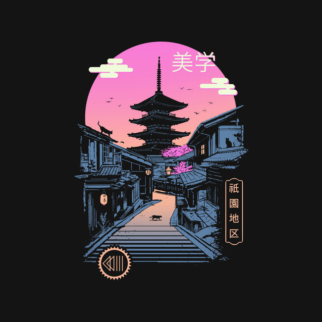Pagoda Wave Aesthetics-womens fitted tee-vp021