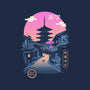 Pagoda Wave Aesthetics-womens fitted tee-vp021