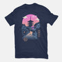 Pagoda Wave Aesthetics-womens fitted tee-vp021