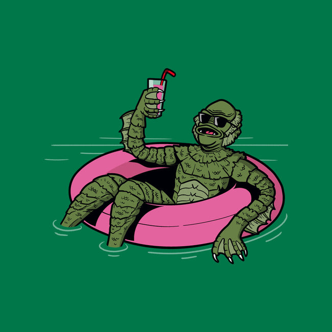 Black Lagoon Vibes-none removable cover w insert throw pillow-jasesa