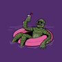 Black Lagoon Vibes-none removable cover w insert throw pillow-jasesa