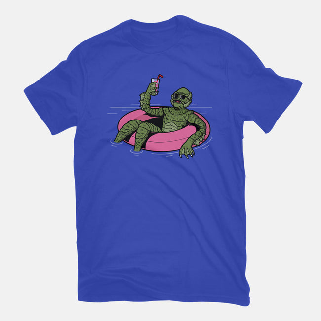 Black Lagoon Vibes-womens fitted tee-jasesa
