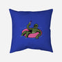 Black Lagoon Vibes-none removable cover w insert throw pillow-jasesa