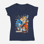 Mania Team-womens v-neck tee-Gazo1a
