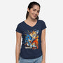 Mania Team-womens v-neck tee-Gazo1a