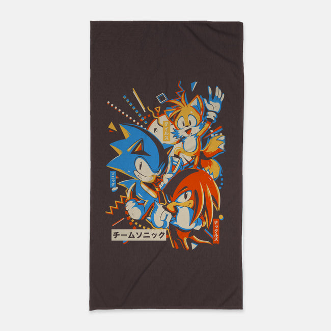 Mania Team-none beach towel-Gazo1a