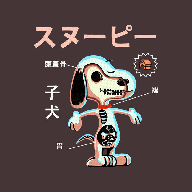 Anatomy of a Dog-none removable cover w insert throw pillow-Diego Gurgell