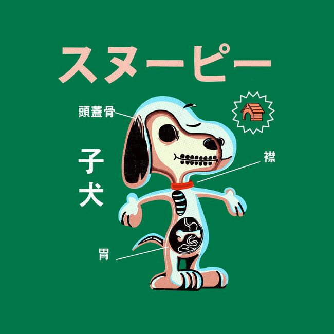 Anatomy of a Dog-womens fitted tee-Diego Gurgell